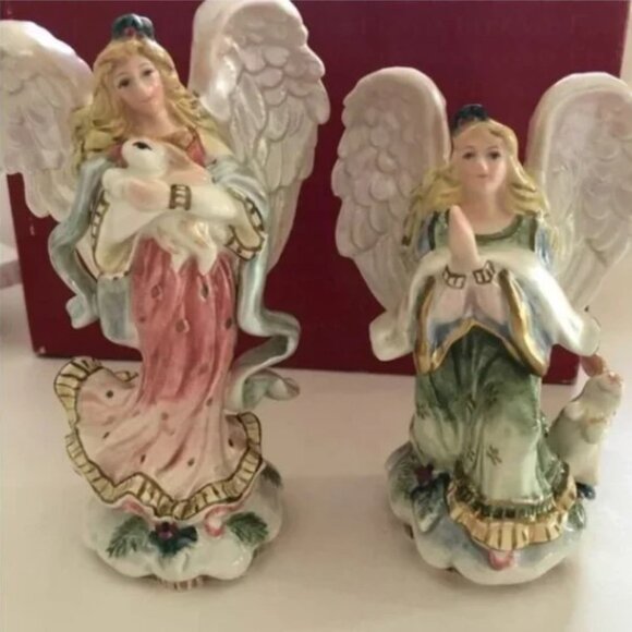 Vintage Fitz and Floyd Angels - Picture 4 of 9